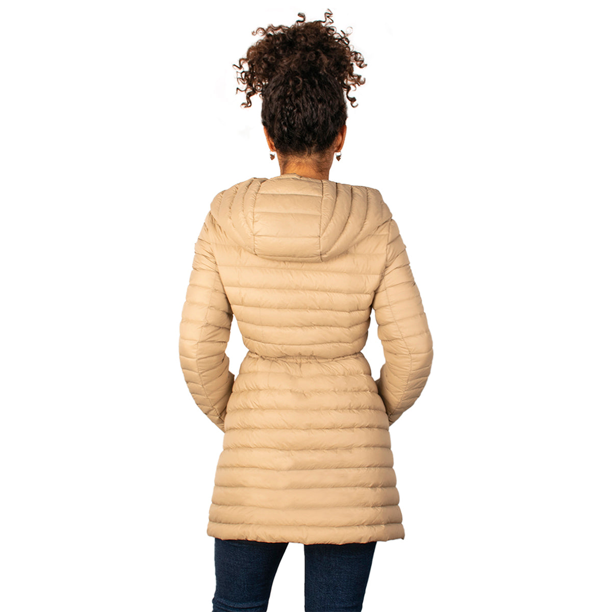 Foto 5 pulgar | Chamarra Beige Greenlander para Mujer