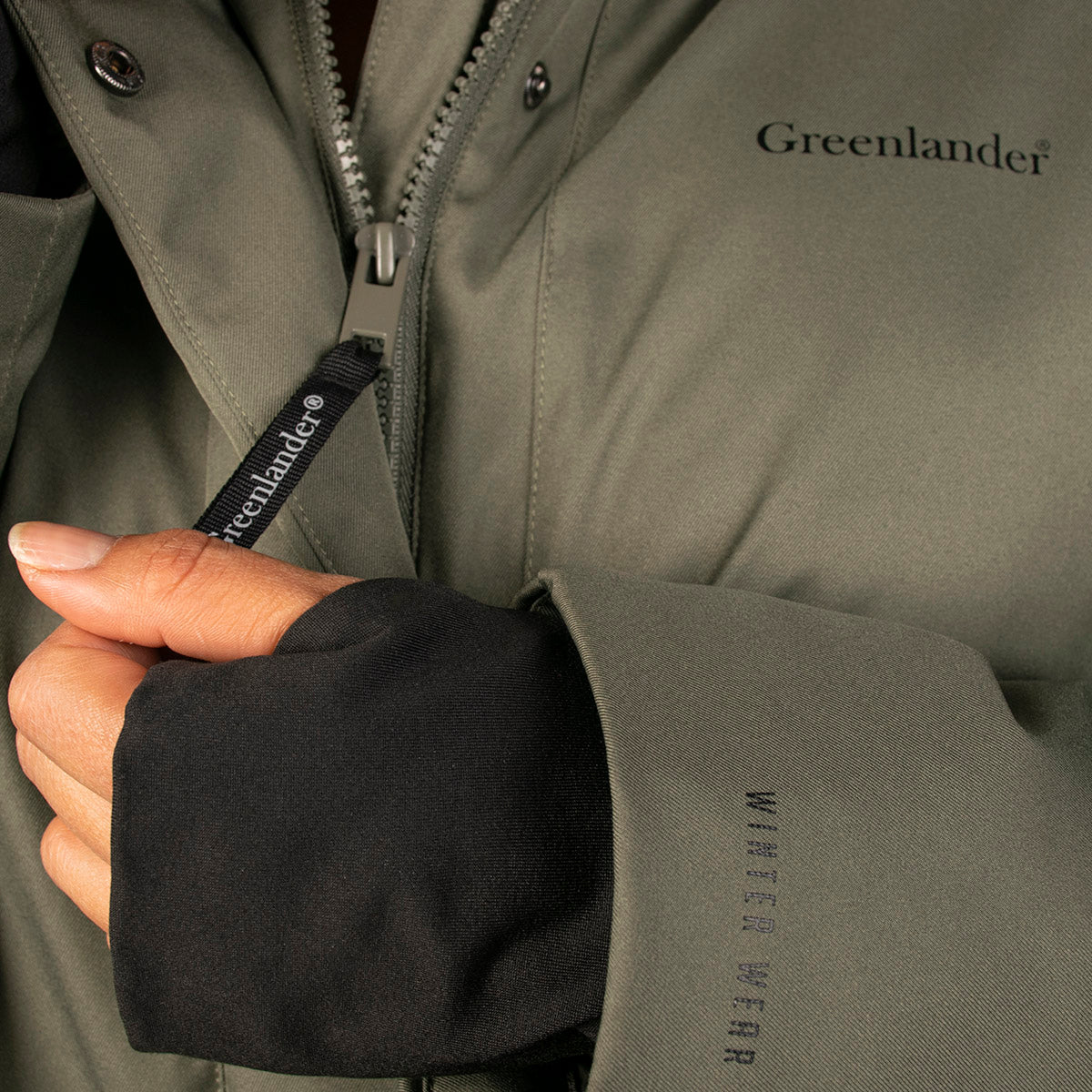 Foto 6 pulgar | Chamarra Greenlander Larga Con Gorro Y Fur Para Mujer