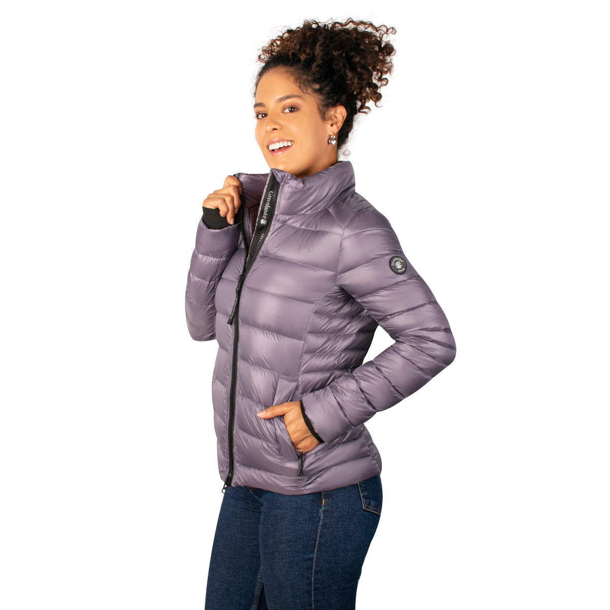 Foto 3 pulgar | Chamarra Greenlander De Pluma Packable Para Mujer