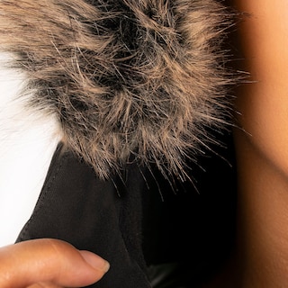 Foto 7 | Chamarra Greenlander Larga Con Gorro Y Fur Para Mujer