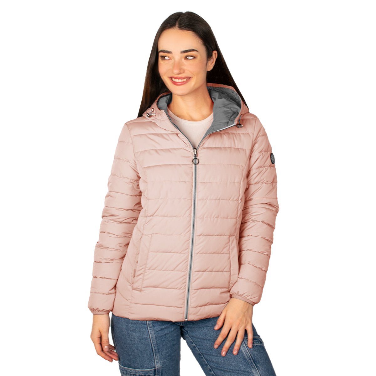 Chamarra Greenlander Capitonada Doble Vista Para Mujer