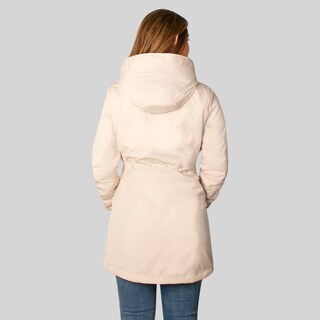 Foto 7 | Chamarra Greenlander Rompevientos Con Capucha Color Sand Para Mujer