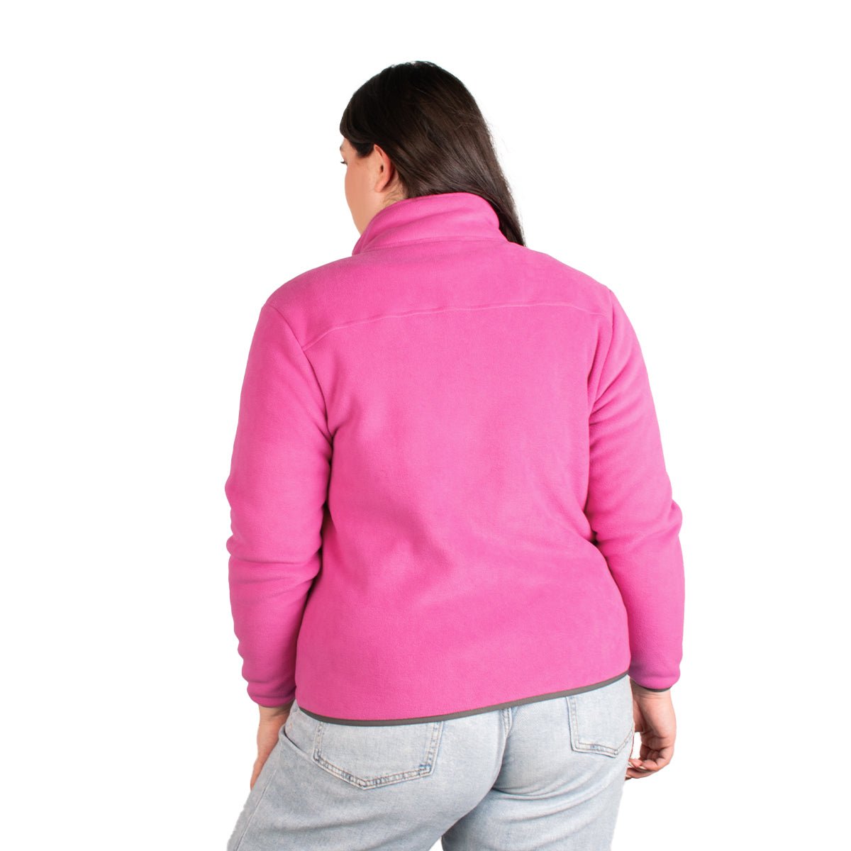 Foto 1 | Sudadera Greenlander Eco Fleece Con Fur Tallas Extra Para Dama