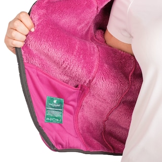 Foto 3 | Sudadera Greenlander Eco Fleece Con Fur Tallas Extra Para Dama
