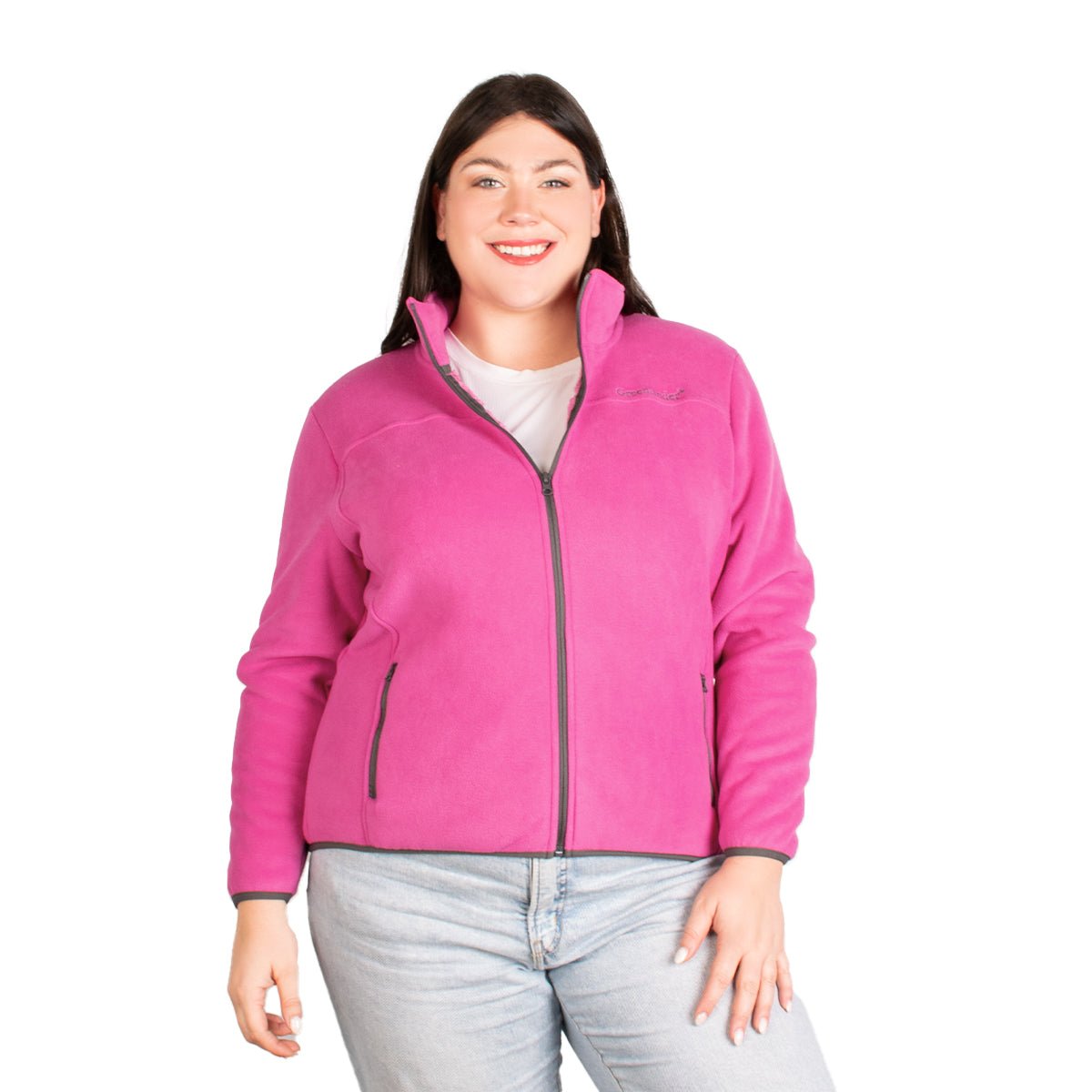 Foto 5 | Sudadera Greenlander Eco Fleece Con Fur Tallas Extra Para Dama