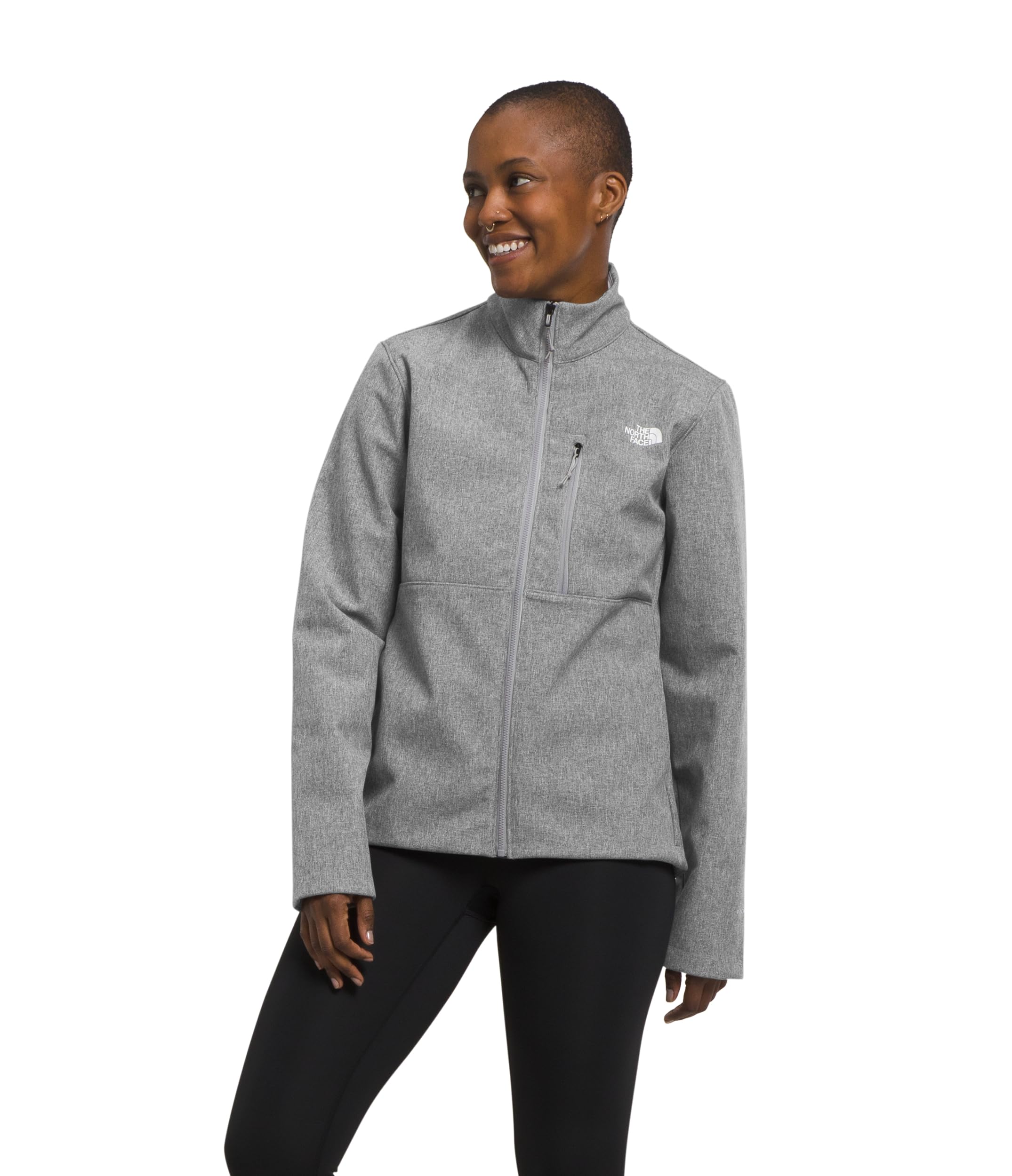 Foto 2 pulgar | Chaqueta The North Face Apex Bionic 3 Para Mujer Xxl Gris - Venta Internacional.