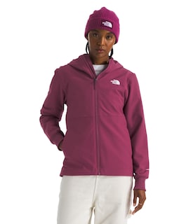 Foto 1 | Chaqueta The North Face Shelbe Raschel De Forro Polar Cyber Berry Para Mujer - Venta Internacional.