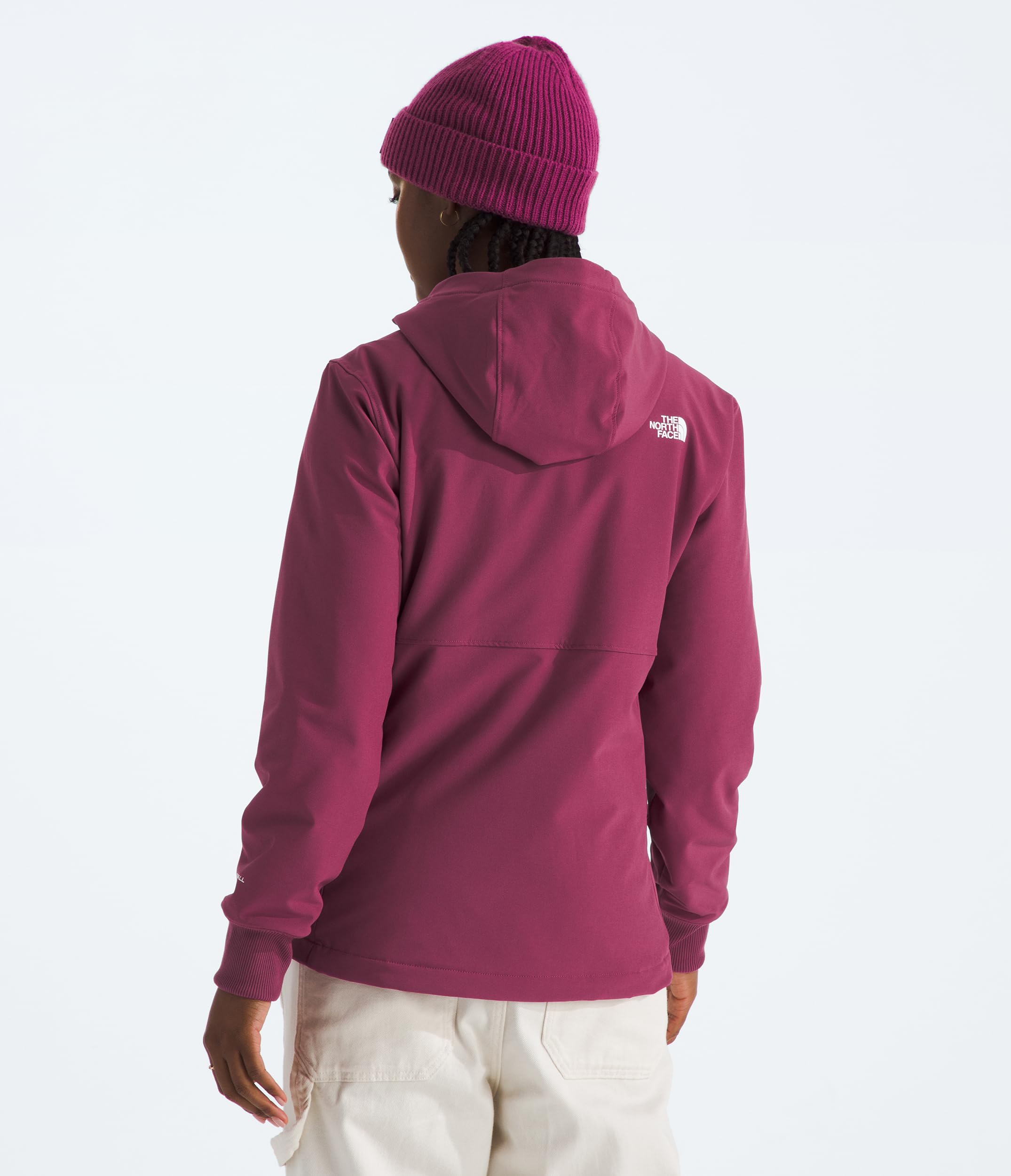 Foto 7 pulgar | Chaqueta The North Face Shelbe Raschel De Forro Polar Cyber Berry Para Mujer - Venta Internacional.