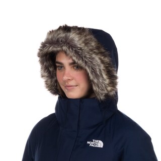 Foto 5 | Parka Jump Down De The North Face Para Mujer, Azul Marino Summit, Talla Xxl - Venta Internacional.