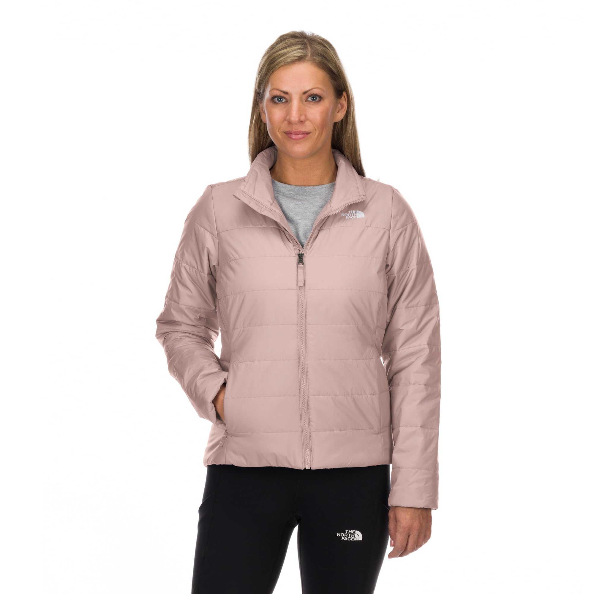 Foto 1 | Chaqueta The North Face Flare Para Mujer Xl Pink Moss - Venta Internacional.