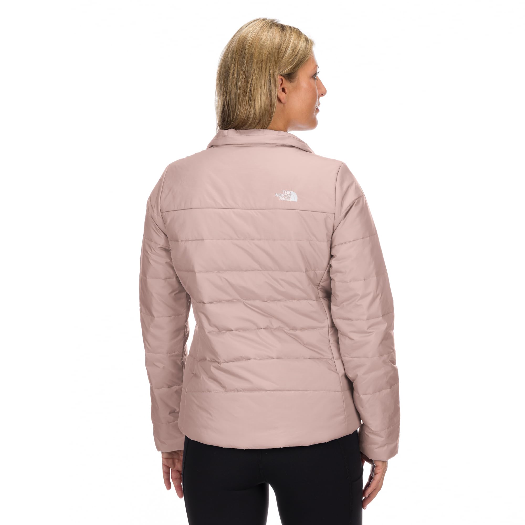 Foto 3 | Chaqueta The North Face Flare Para Mujer Xl Pink Moss - Venta Internacional.