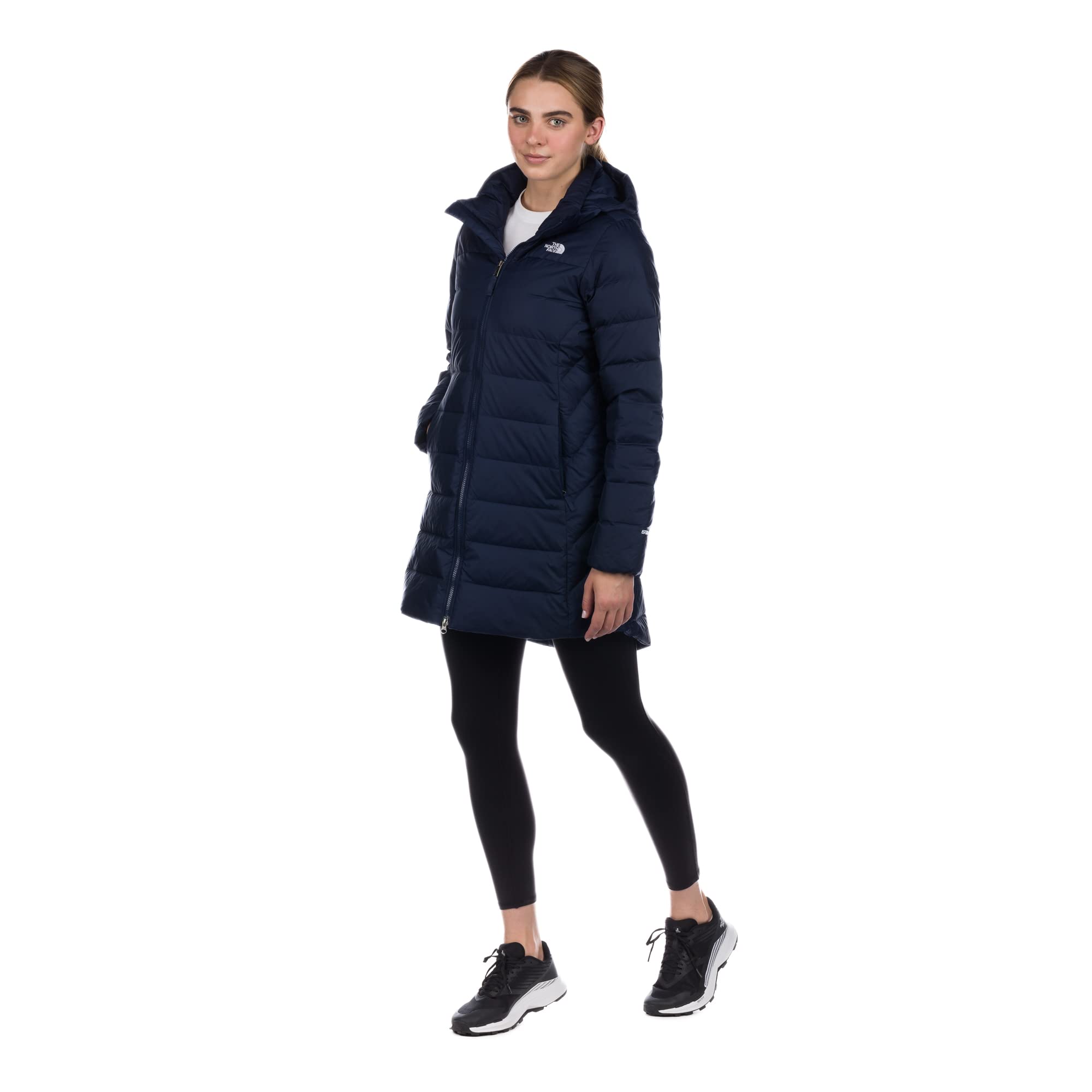 Foto 3 pulgar | Parka The North Face Flare Down Minoqua Summit Navy Para Mujer - Venta Internacional.