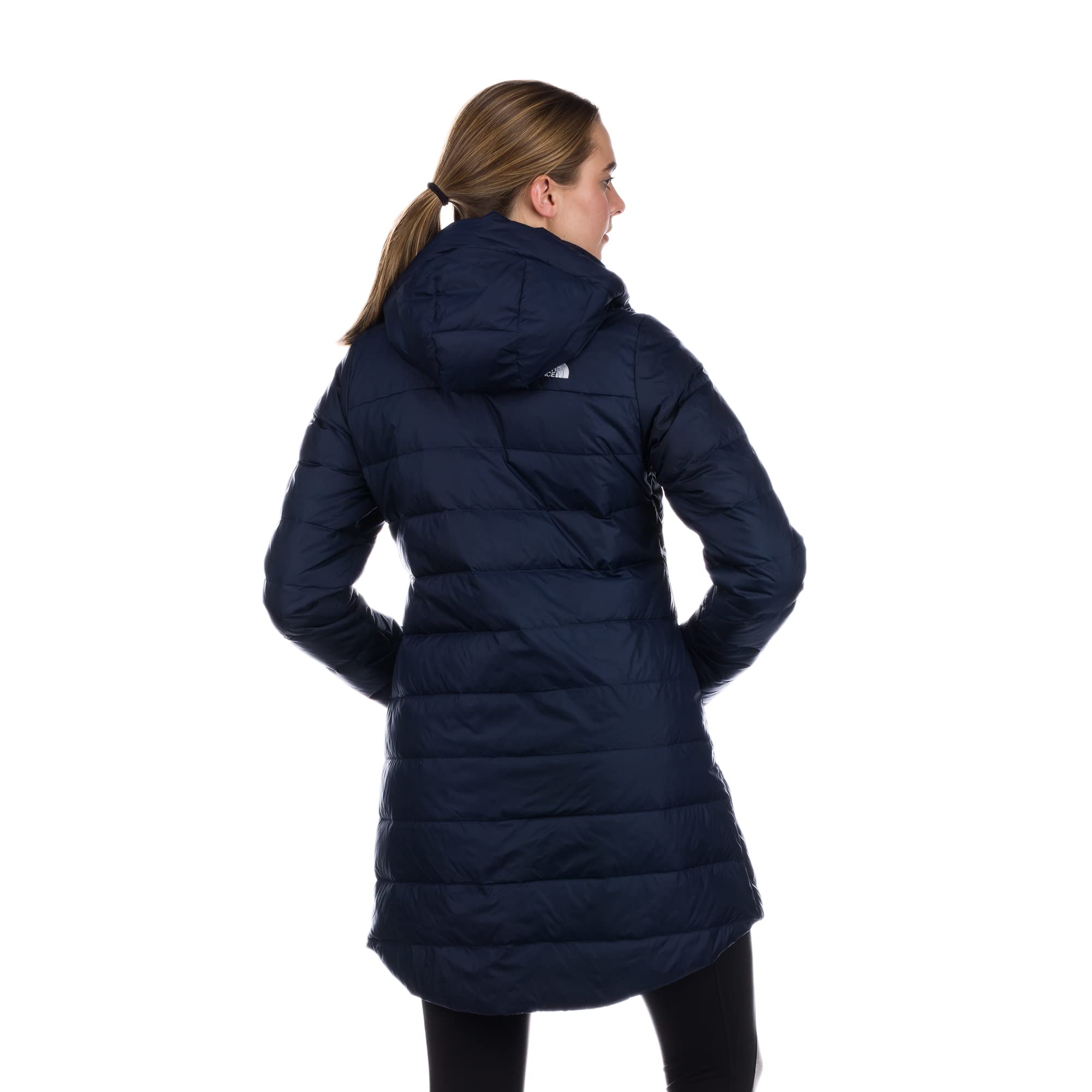 Foto 4 pulgar | Parka The North Face Flare Down Minoqua Summit Navy Para Mujer - Venta Internacional.