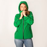 Chamarra Greenlander Rompevientos Ligero Con Capucha Para Mujer