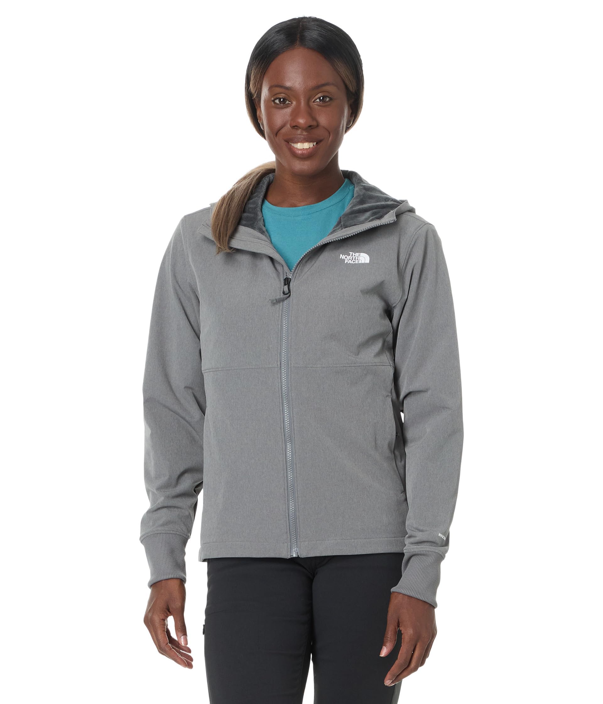 Foto 2 pulgar | Chaqueta The North Face Shelbe Raschel De Forro Polar Para Mujer, Perla Ahumada - Venta Internacional.