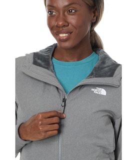 Foto 3 | Chaqueta The North Face Shelbe Raschel De Forro Polar Para Mujer, Perla Ahumada - Venta Internacional.