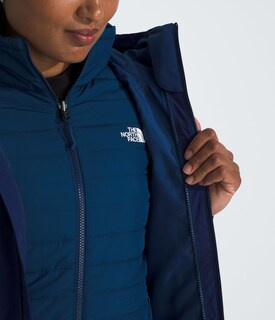 Foto 5 | Chaqueta The North Face Carto Triclimate Estate Para Mujer Azul - Venta Internacional.