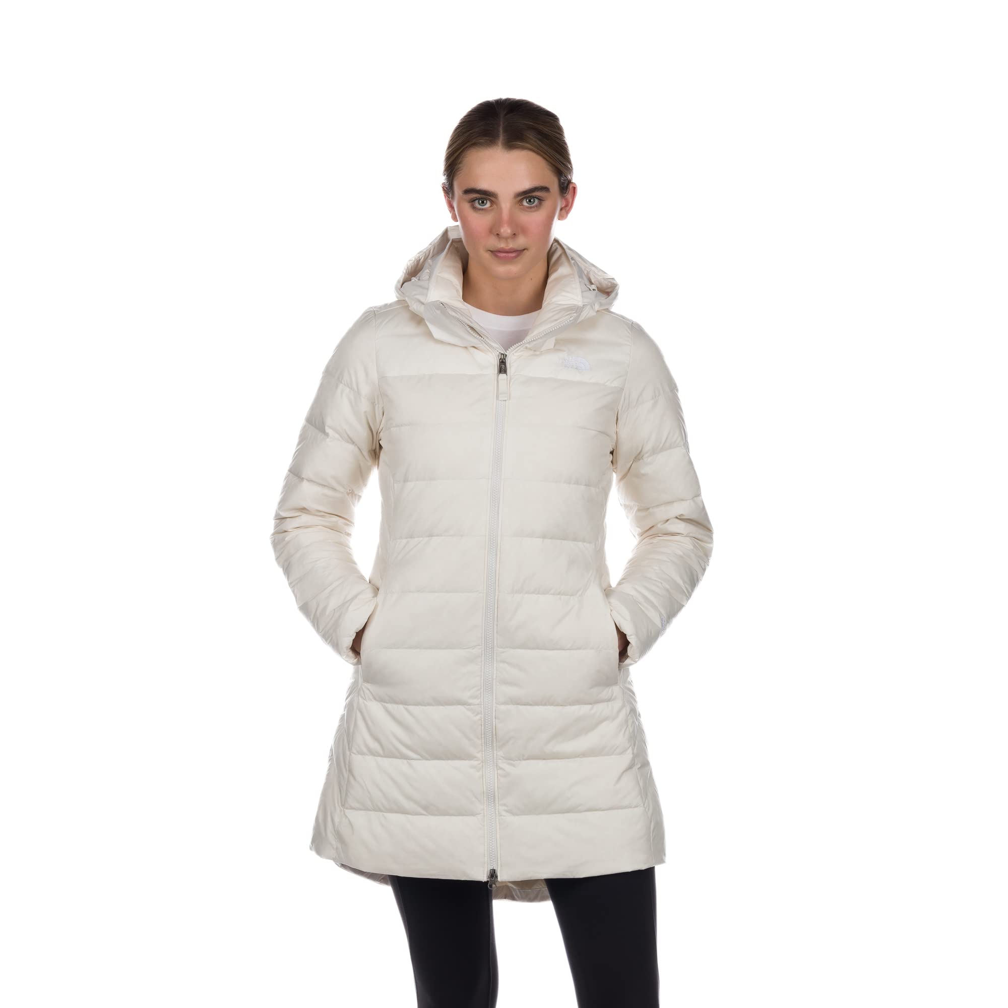 Parka The North Face Flare Down Minoqua Gardenia Para Mujer, Color Blanco - Venta Internacional.