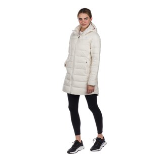 Foto 2 | Parka The North Face Flare Down Minoqua Gardenia Para Mujer, Color Blanco - Venta Internacional.