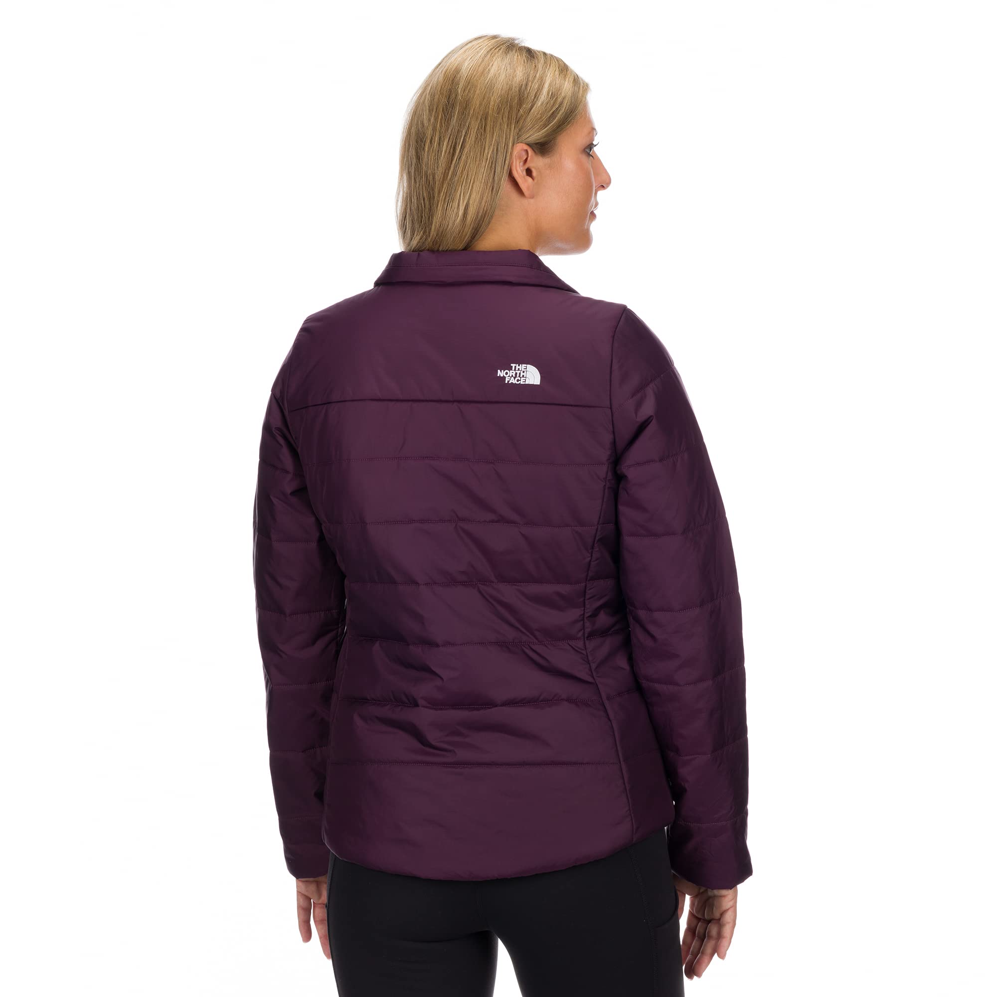 Foto 3 pulgar | Forro Polar The North Face Flare Para Mujer Blackberry Wine S - Venta Internacional.