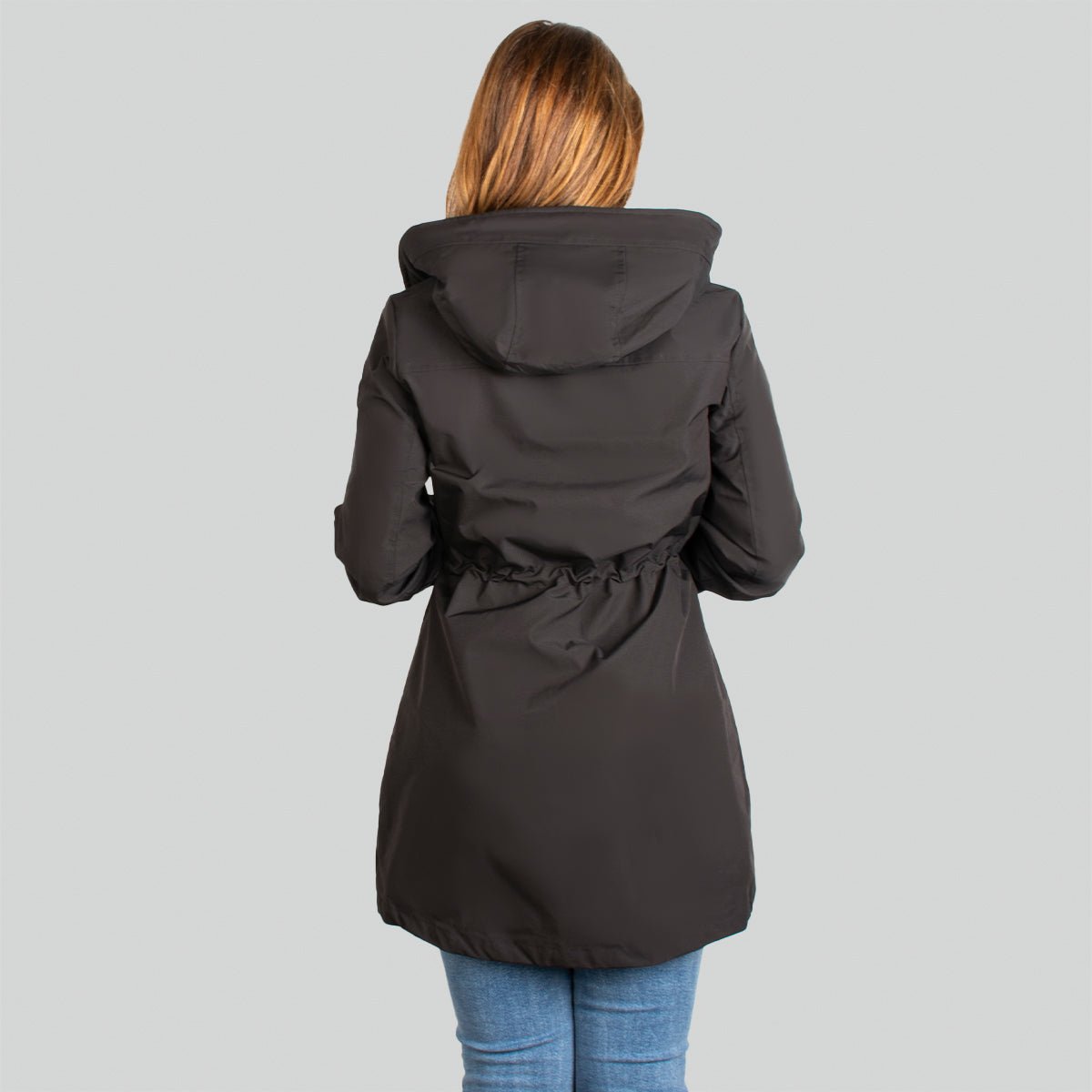 Foto 5 | Chamarra Greenlander Rompevientos Con Gorro Fijo Para Mujer
