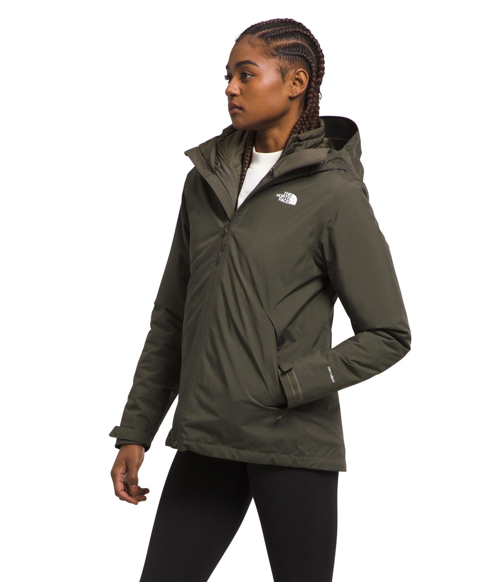 Foto 4 pulgar | Chaqueta The North Face Carto Triclimate New Taupe Green Para Mujer - Venta Internacional.