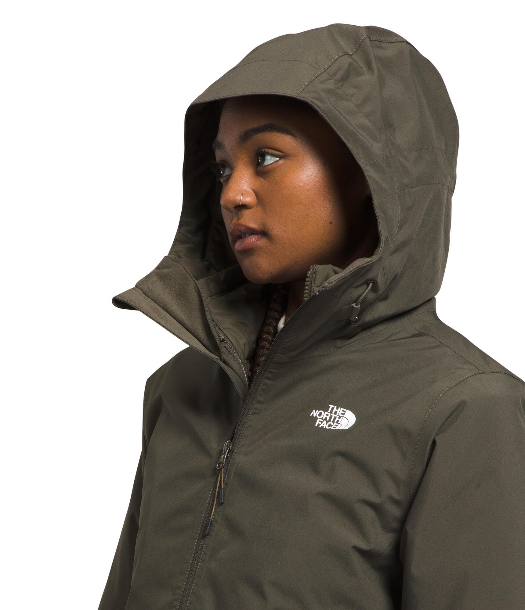 Foto 6 pulgar | Chaqueta The North Face Carto Triclimate New Taupe Green Para Mujer - Venta Internacional.