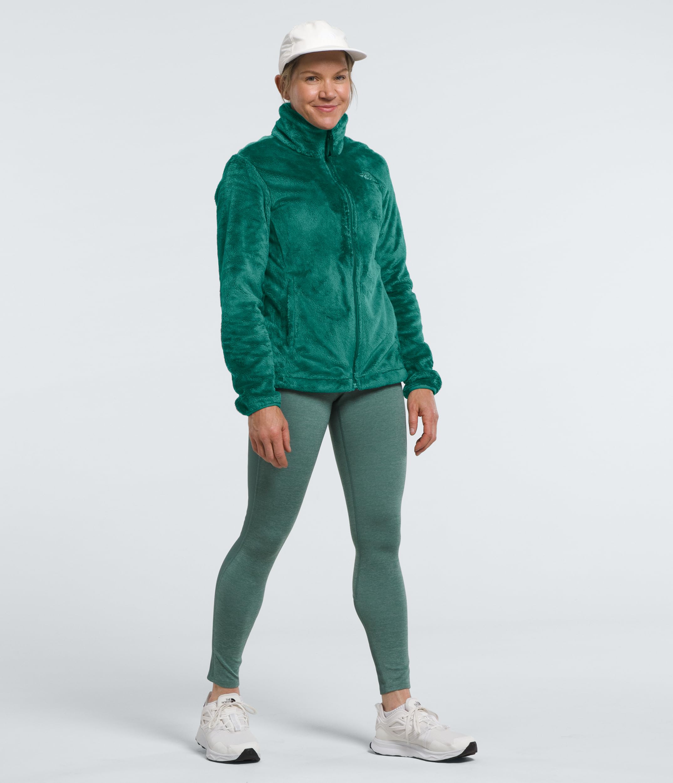 Foto 3 | Chaqueta Polar The North Face Para Mujer Osito Evergreen - S - Venta Internacional.