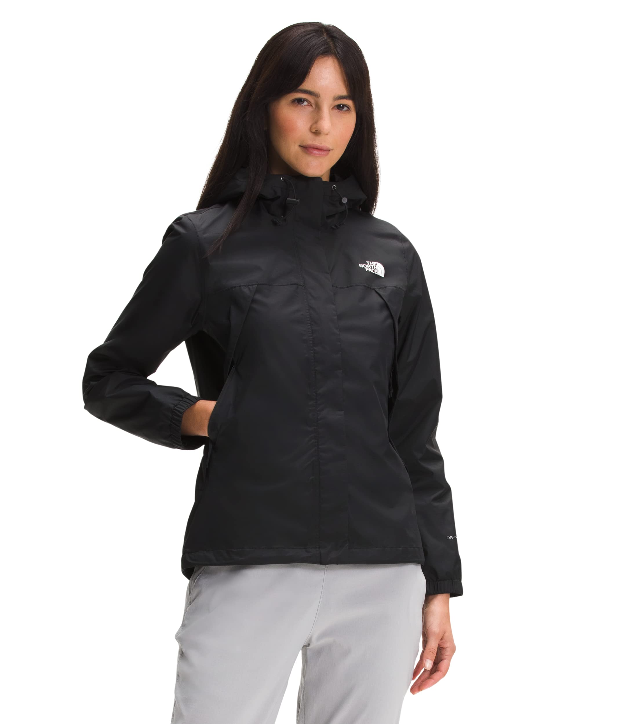 Foto 2 pulgar | Chaqueta The North Face Antora Tnf Para Mujer, Talla L, Color Negro - Venta Internacional.