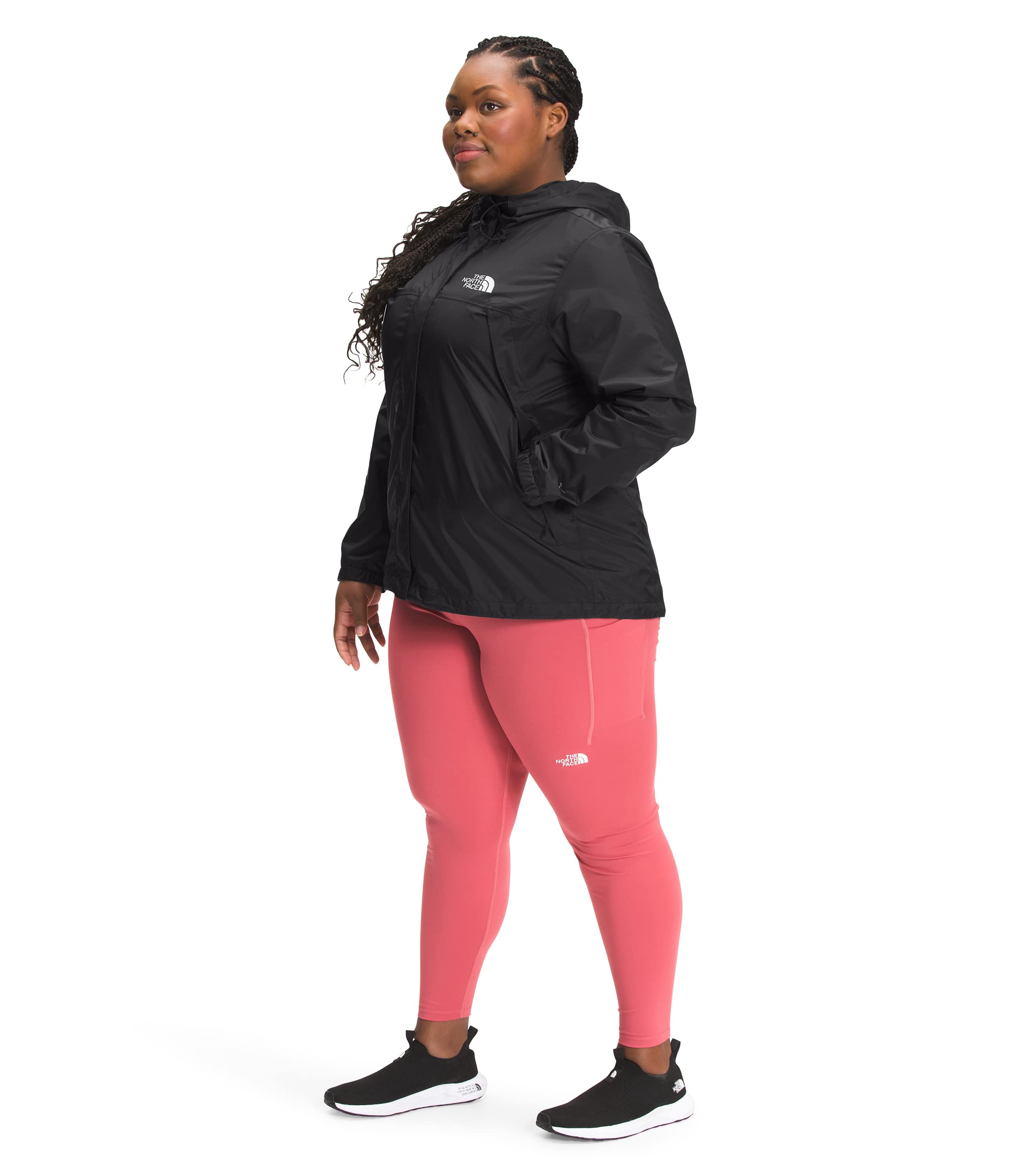 Foto 7 | Chaqueta The North Face Antora Tnf Para Mujer, Talla L, Color Negro - Venta Internacional.