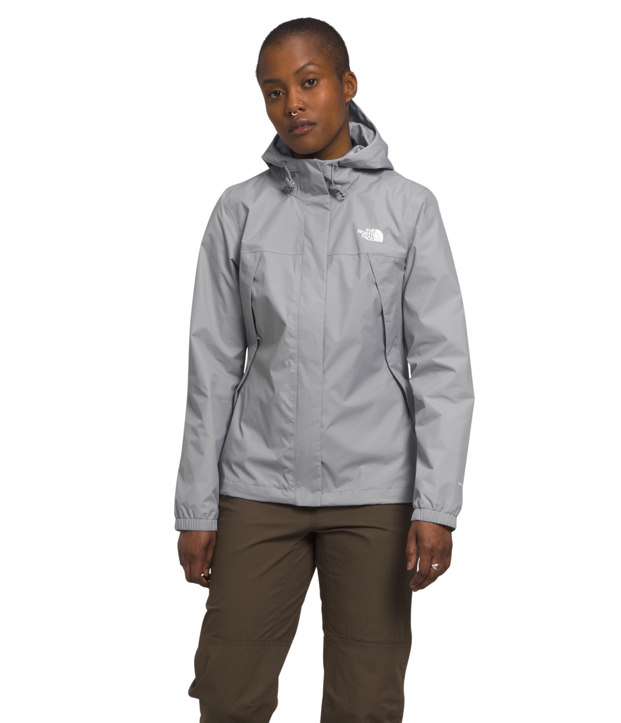 Foto 2 pulgar | Chaqueta The North Face Antora Impermeable Para Mujer En S Meld Grey - Venta Internacional.