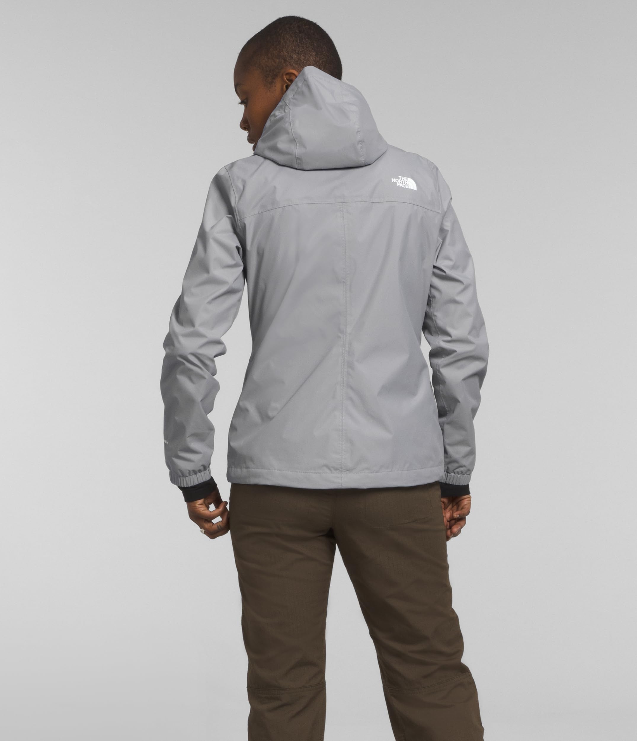 Foto 5 pulgar | Chaqueta The North Face Antora Impermeable Para Mujer En S Meld Grey - Venta Internacional.