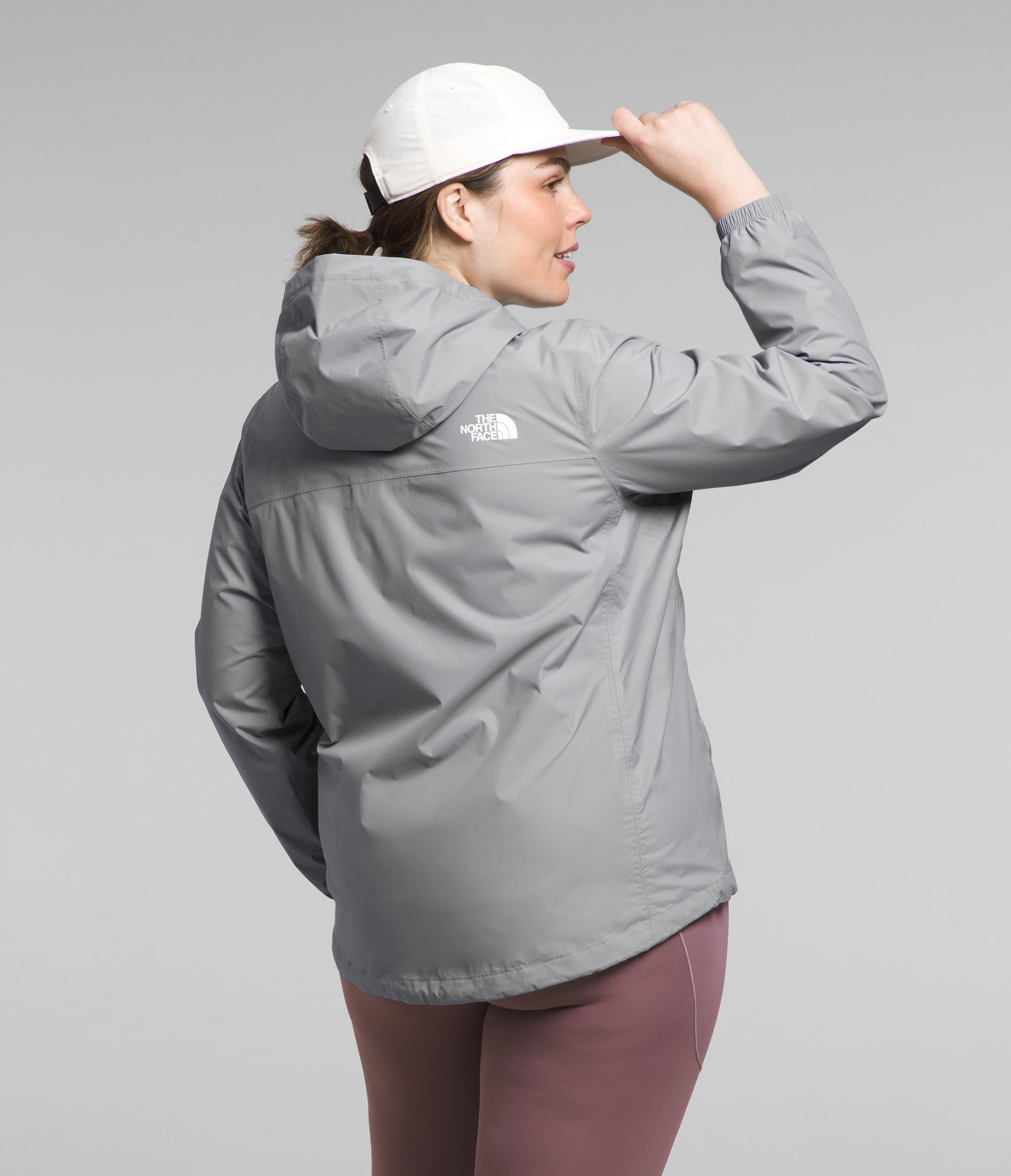 Foto 6 pulgar | Chaqueta The North Face Antora Impermeable Para Mujer En S Meld Grey - Venta Internacional.