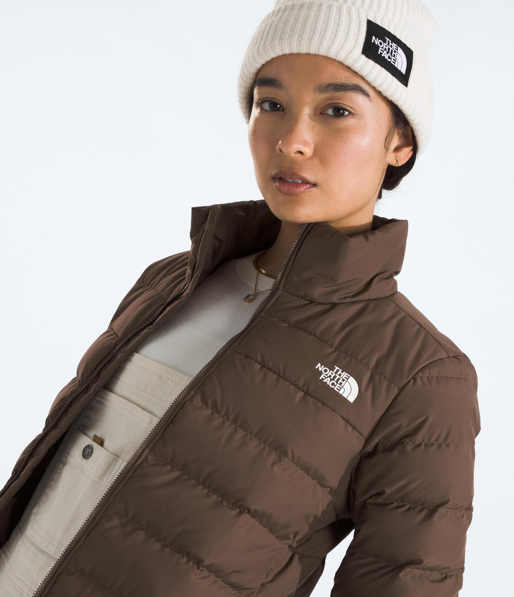 Foto 6 pulgar | Chaqueta The North Face Aconcagua 3 Para Mujer, Color Marrón Ahumado, Talla Xl - Venta Internacional.