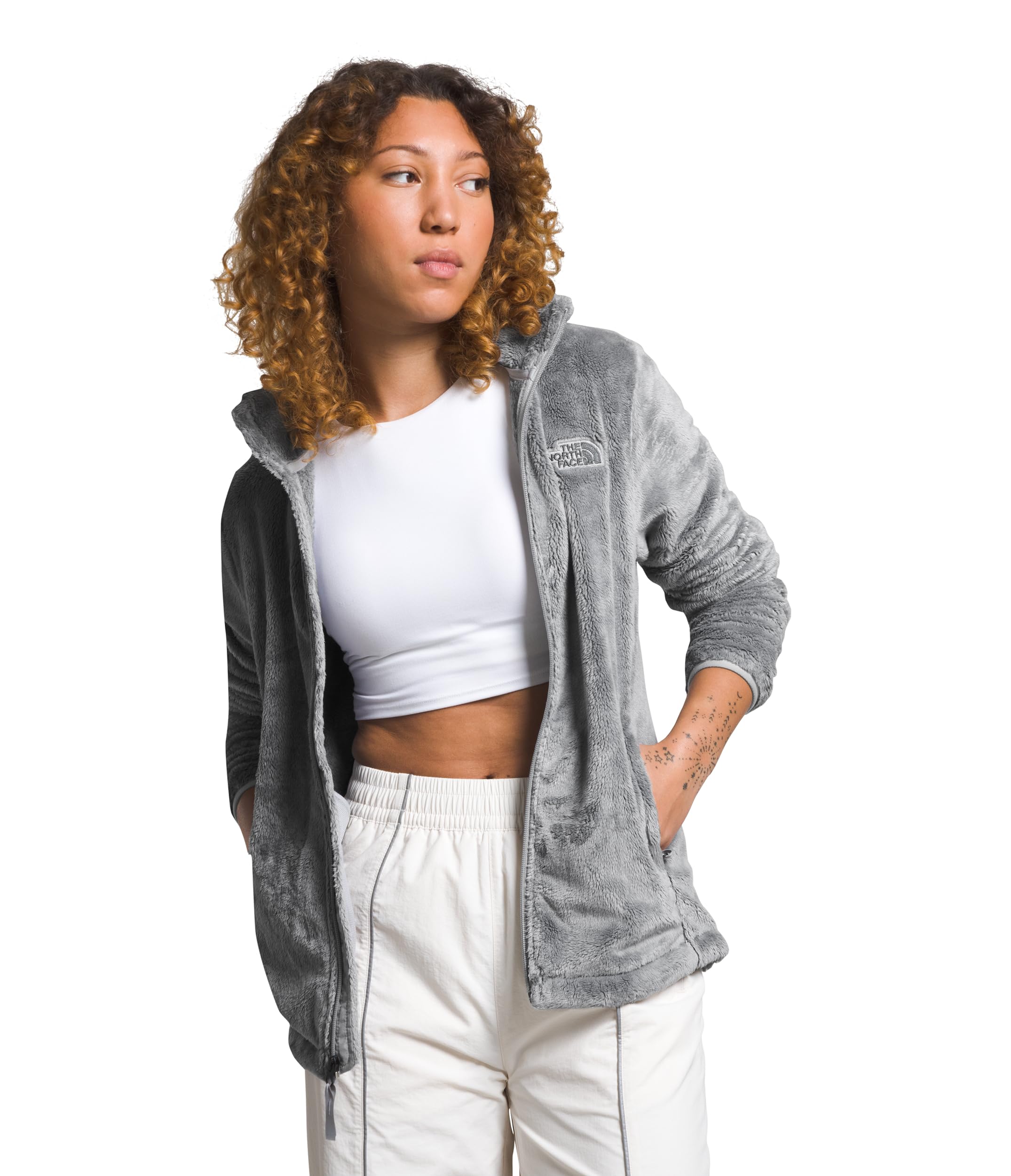 Foto 2 pulgar | Chaqueta Polar The North Face Para Mujer Osito Meld Grey-npf - Venta Internacional.