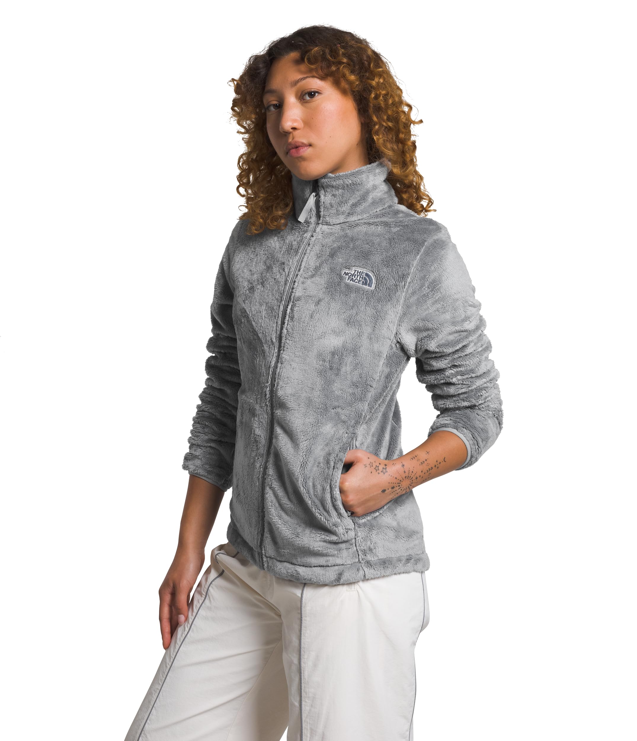 Foto 3 pulgar | Chaqueta Polar The North Face Para Mujer Osito Meld Grey-npf - Venta Internacional.