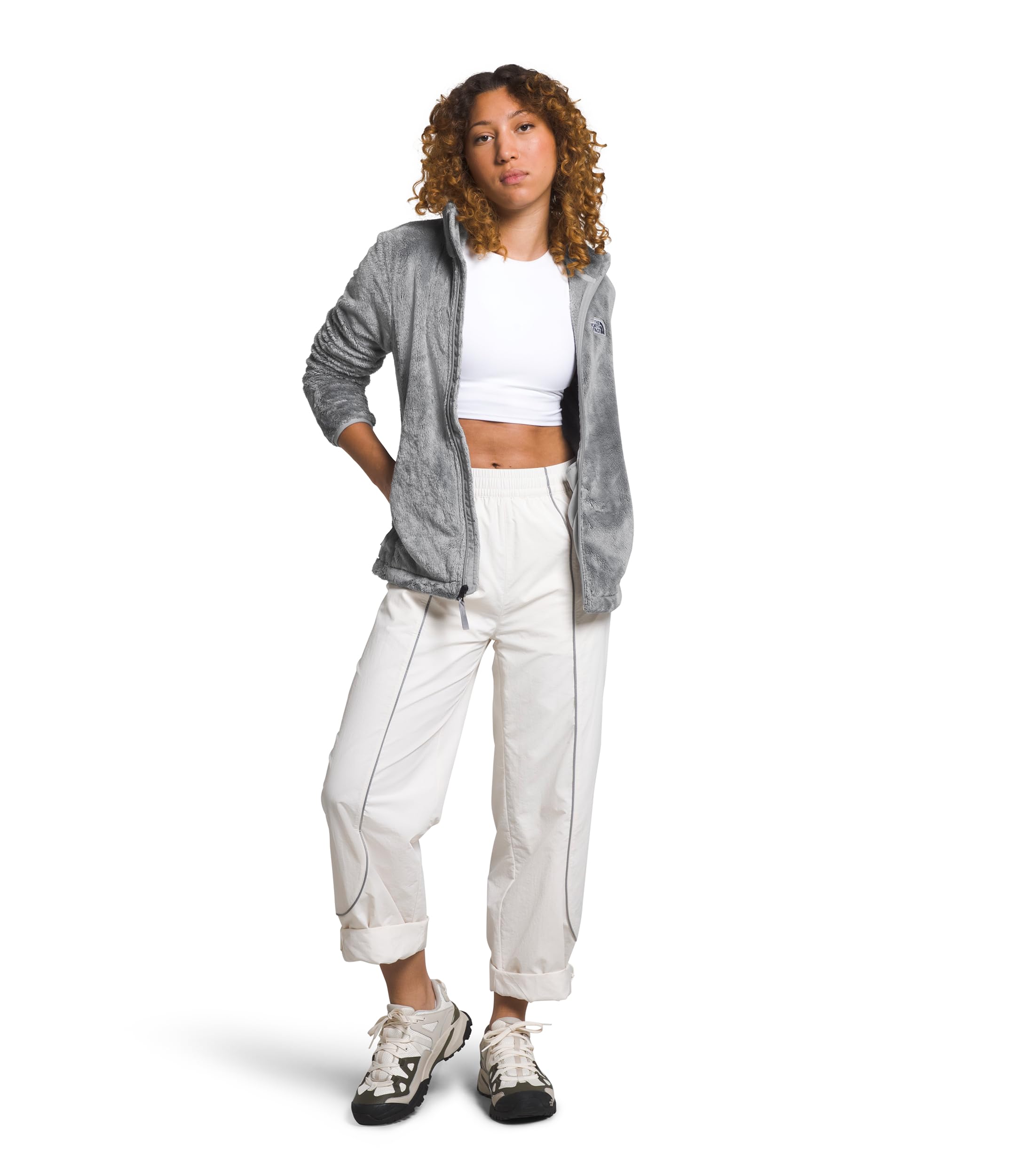 Foto 4 pulgar | Chaqueta Polar The North Face Para Mujer Osito Meld Grey-npf - Venta Internacional.
