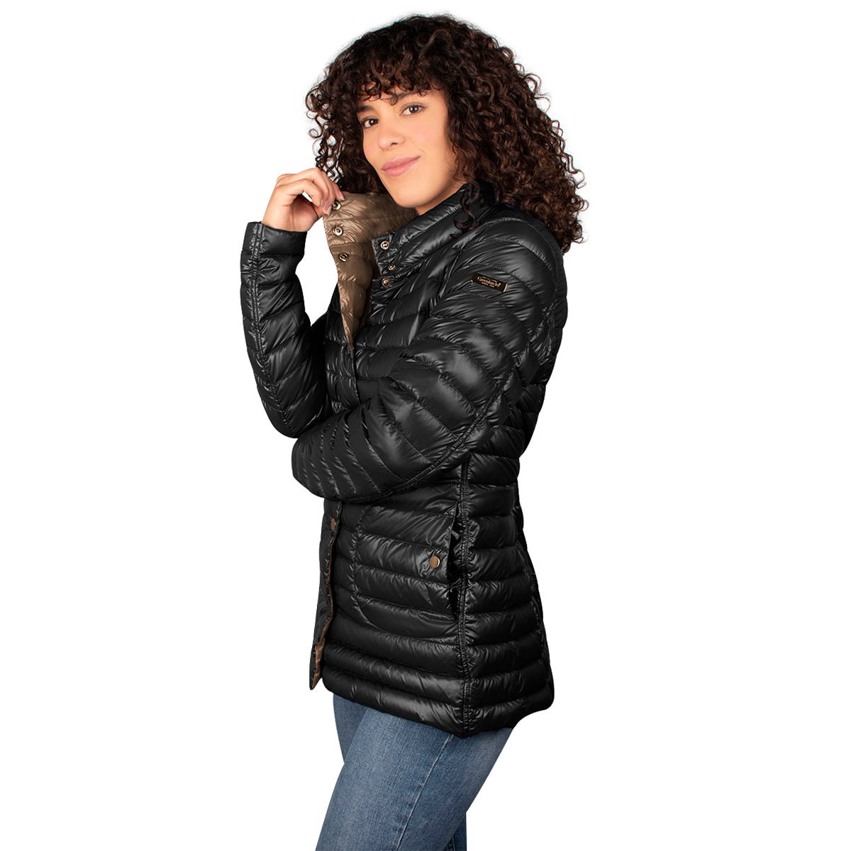 Foto 4 pulgar | Chamarra Greenlander Reversible De Pluma Para Mujer