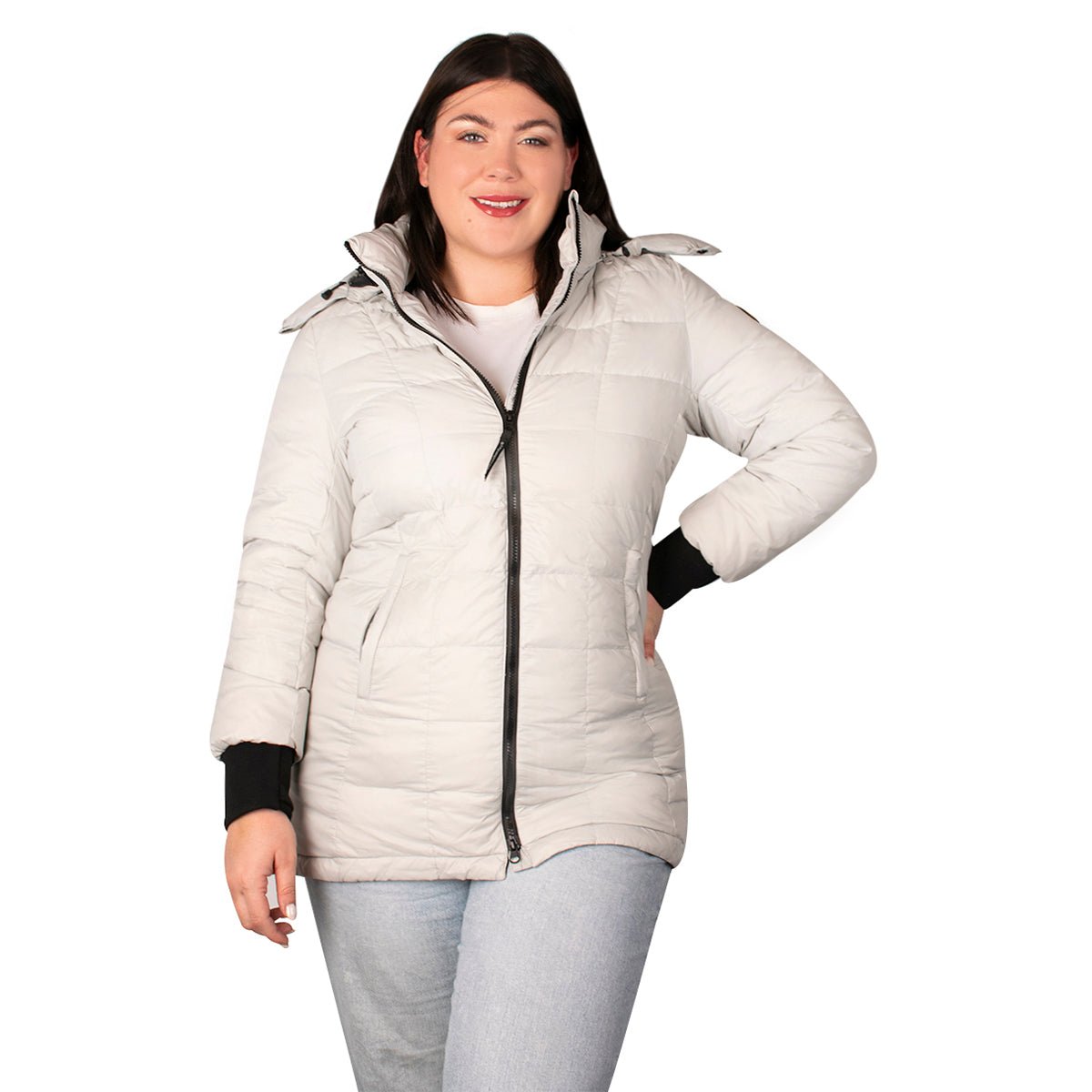 Foto 2 pulgar | Chamarra Greenlander Capitonada Con Capucha Packable Para Mujer