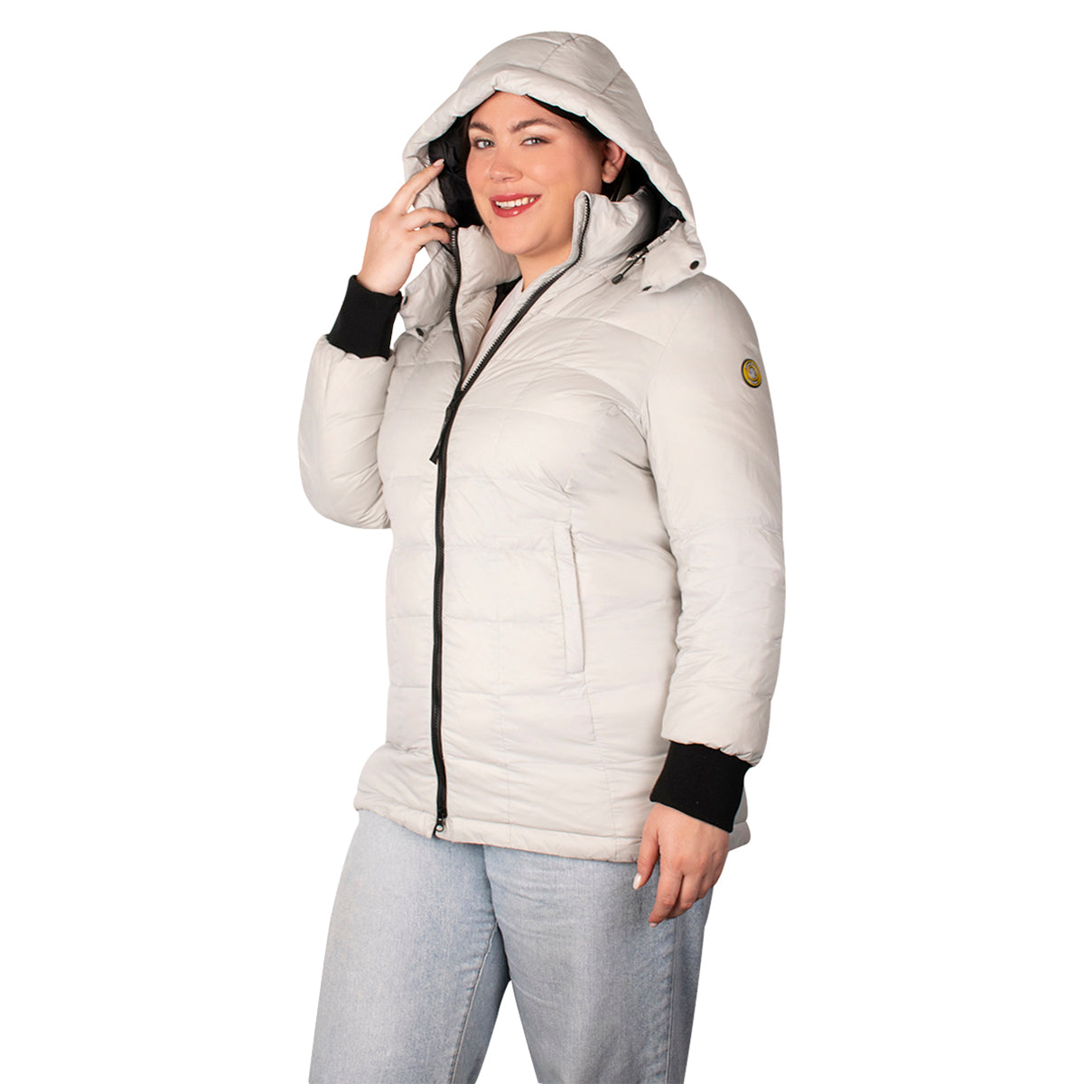 Foto 5 pulgar | Chamarra Greenlander Capitonada Con Capucha Packable Para Mujer