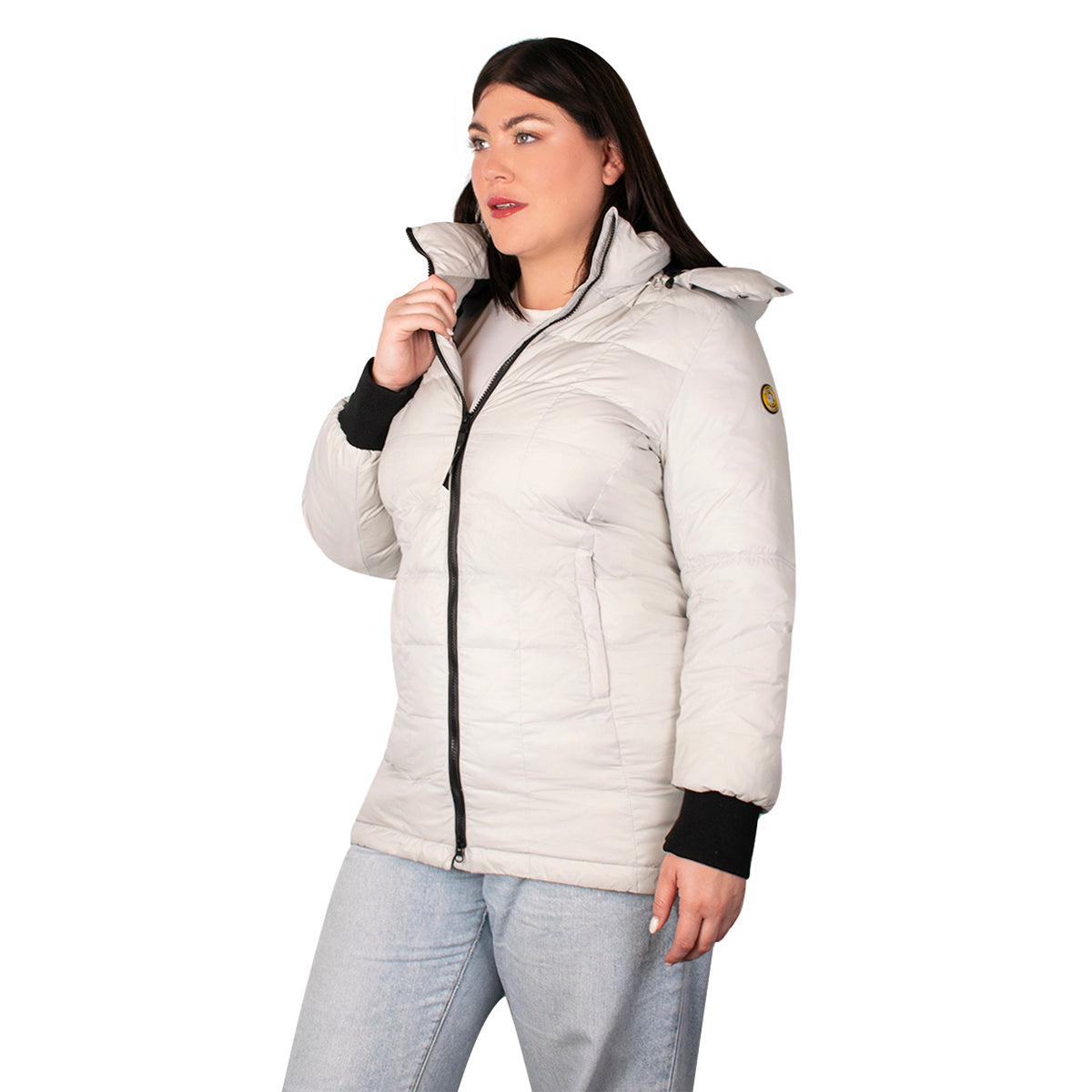 Foto 7 pulgar | Chamarra Greenlander Capitonada Con Capucha Packable Para Mujer