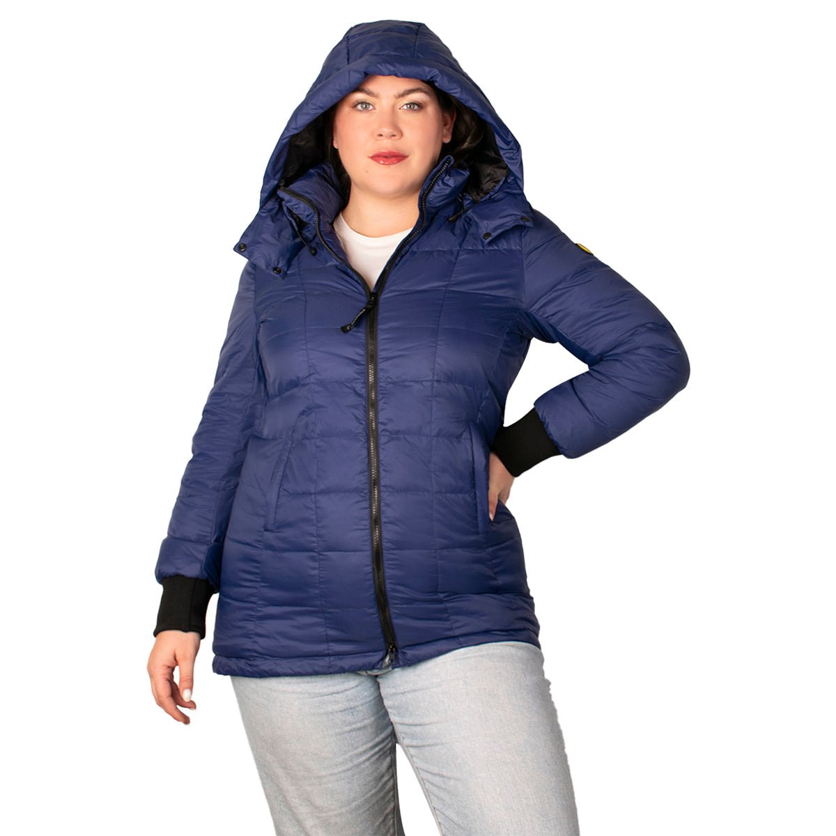 Foto 4 pulgar | Chamarra Greenlander Capitonada Con Capucha Packable Para Mujer