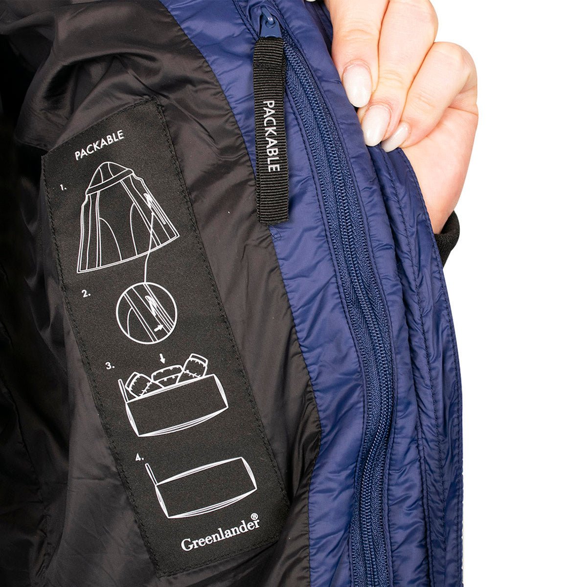 Foto 7 pulgar | Chamarra Greenlander Capitonada Con Capucha Packable Para Mujer