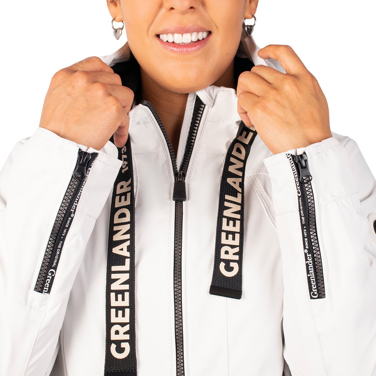 Foto 5 pulgar | Chamarra Greenlander Rompecientos Con Gorro Para Mujer