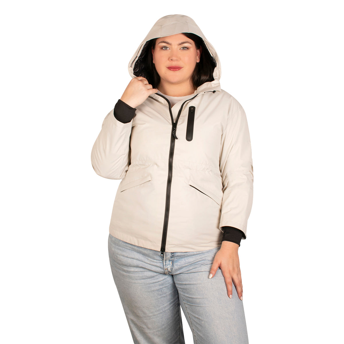 Foto 6 pulgar | Chamarra Greenlander De Pluma Tallas Extra Para Mujer