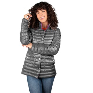 Foto 1 | Chamarra Greenlander Reversible De Pluma Para Mujer