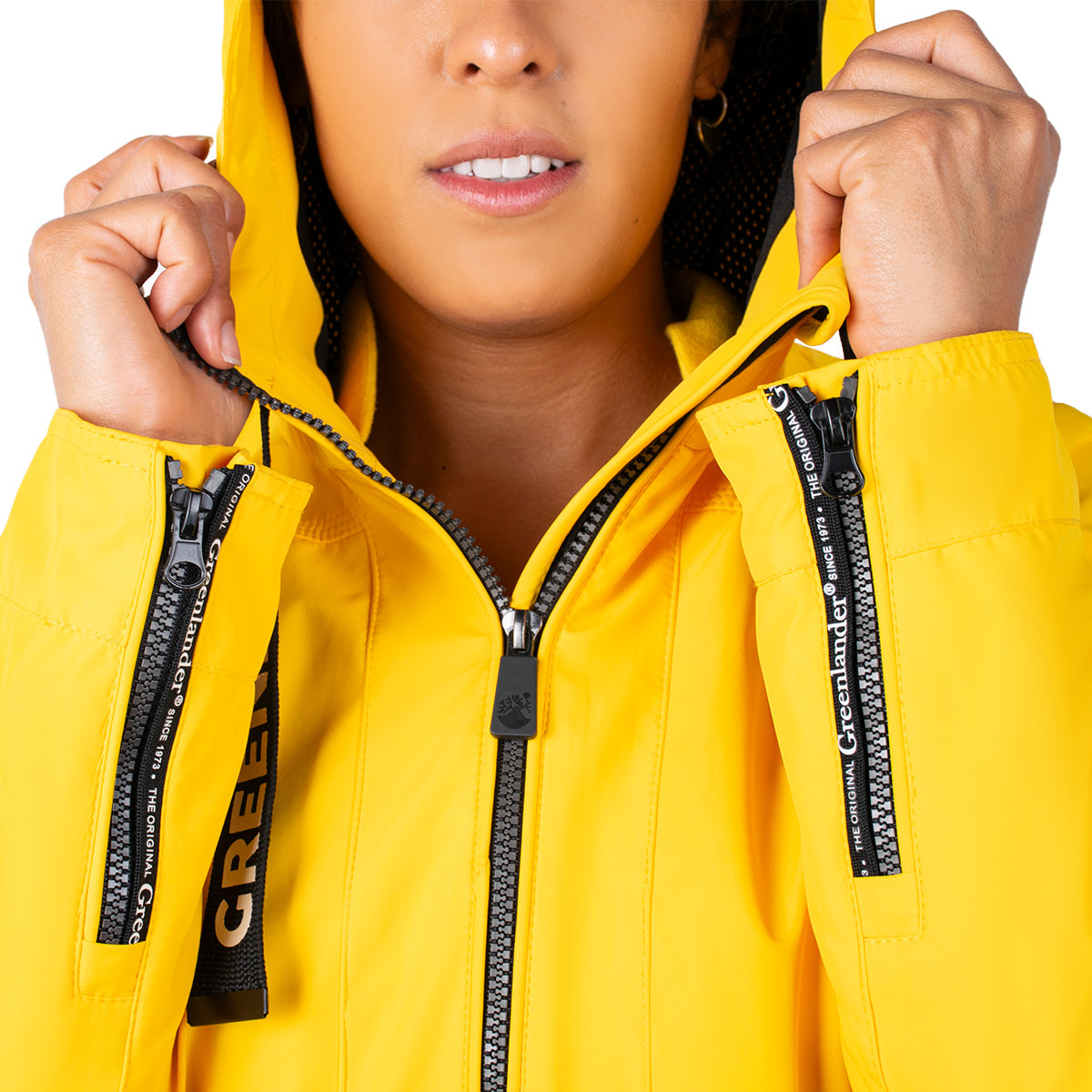 Foto 7 pulgar | Chamarra Greenlander Rompecientos Con Gorro Para Mujer