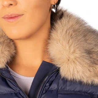 Foto 3 | Chamarra Greenlander De Pluma Capitonada Para Mujer