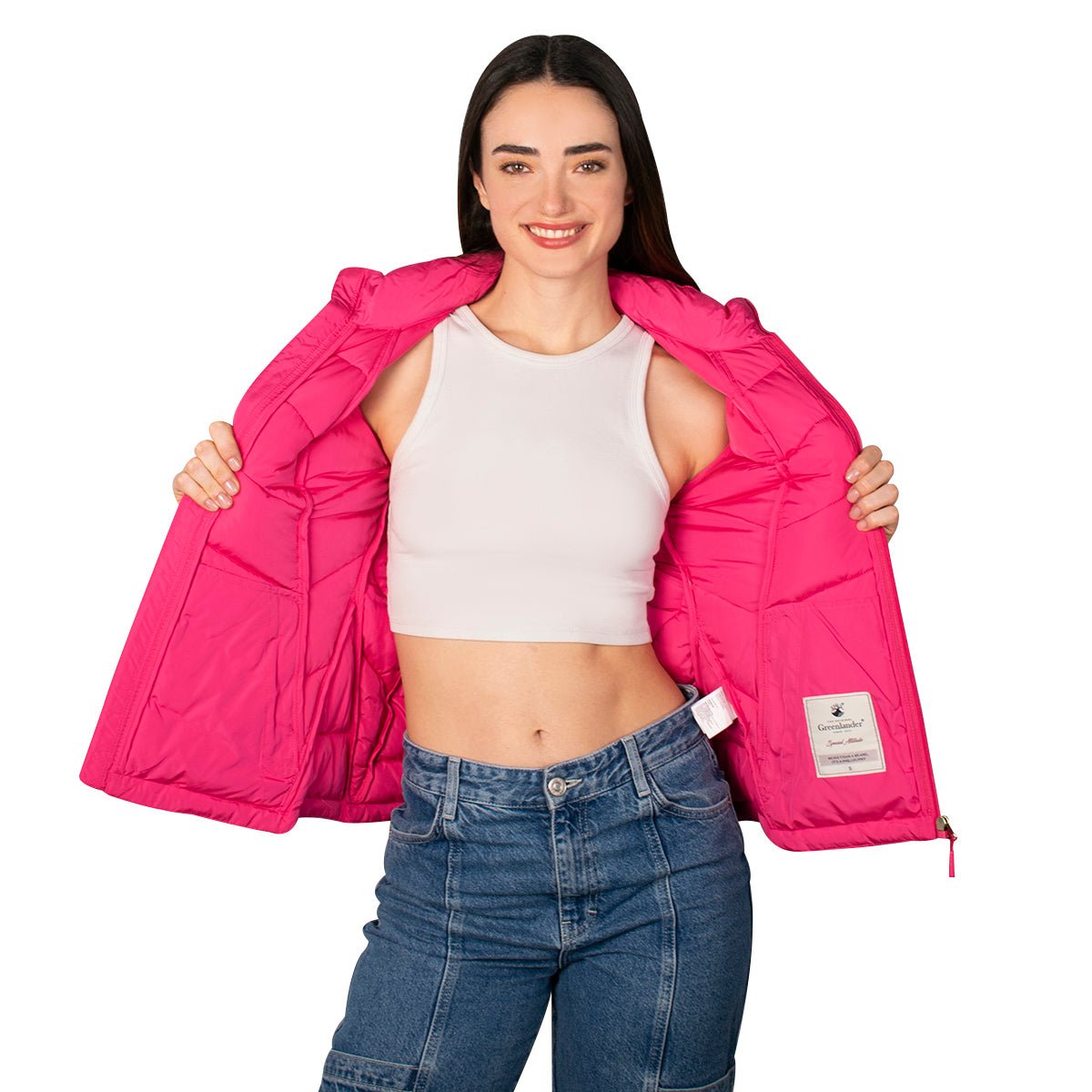 Foto 6 pulgar | Chamarra Greenlander Capitonada Con Capucha Para Mujer