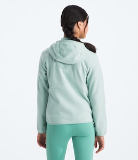 Foto 3 | Chaqueta The North Face Teen Glacier Con Cremallera Completa Y Capucha Xs - Venta Internacional.